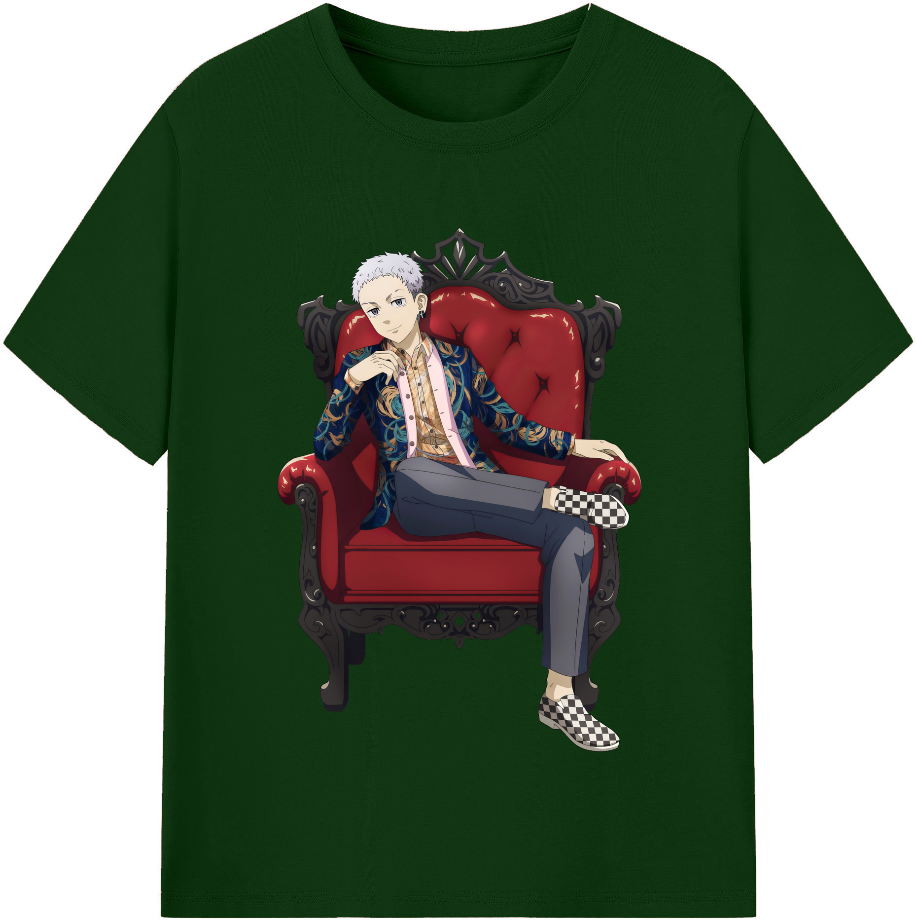 （画像用） 東京リベンジャーズ Tokyo Revengers 綿100％半袖Tシャツ（フロントプリント）